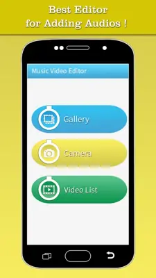 Music Video Editor android App screenshot 0